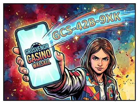 Grosvenor Casino Walsall (entering a promo code for rewards)